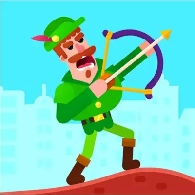 Bowmasters Mod APK Logo 1